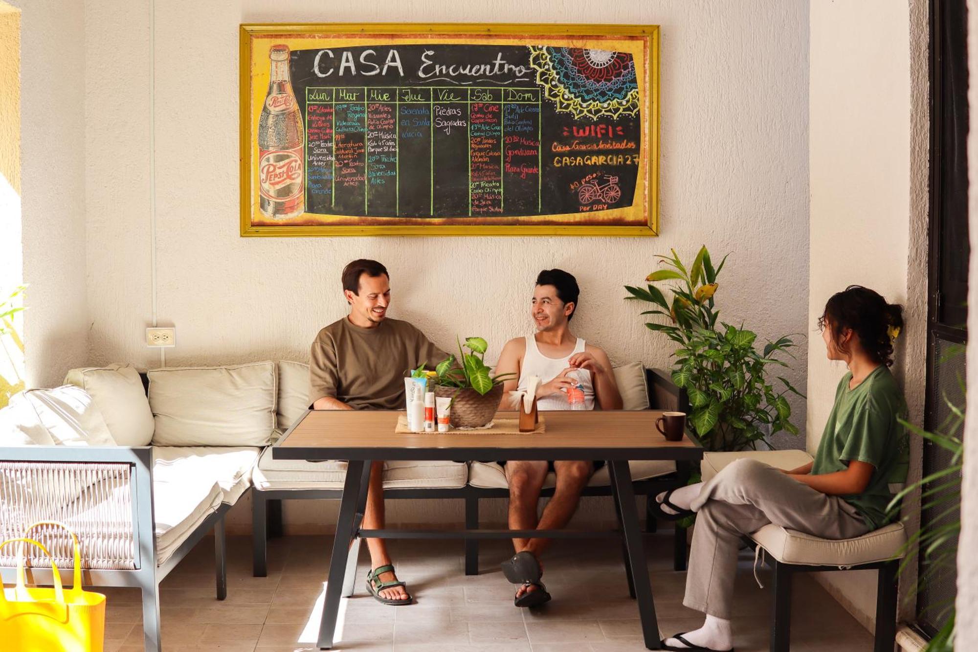 Casa Encuentro De Joaquin Garcia Hostel Mérida Buitenkant foto